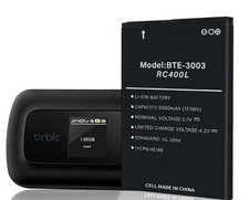 BTE-3003 Replacement Battery for Verizon Orbic Speed Mobile Hotspot RC400L [3000