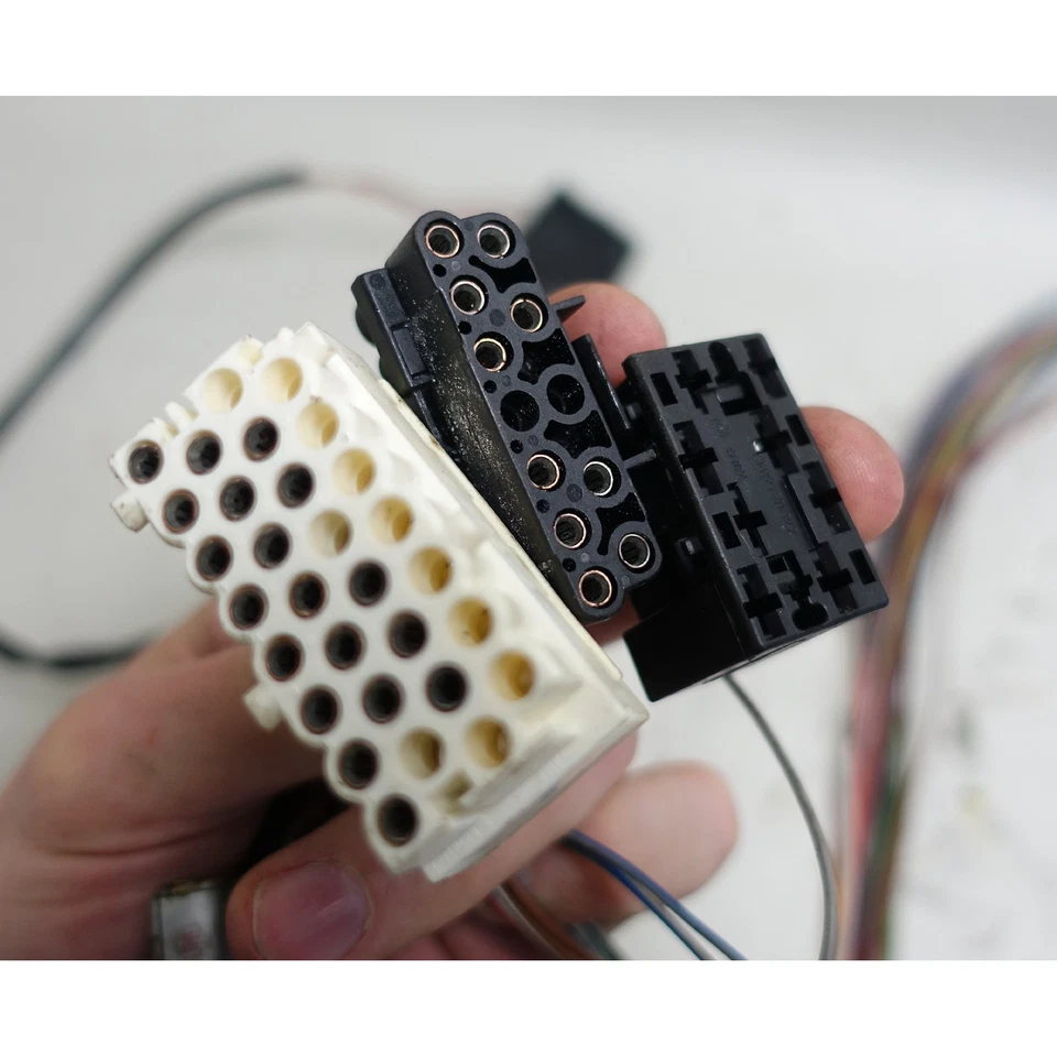  Sección de arnés de cableado eléctrico serie 3 BMW E30 1988-1993 para salpicadero OEM Foto 2 de 3