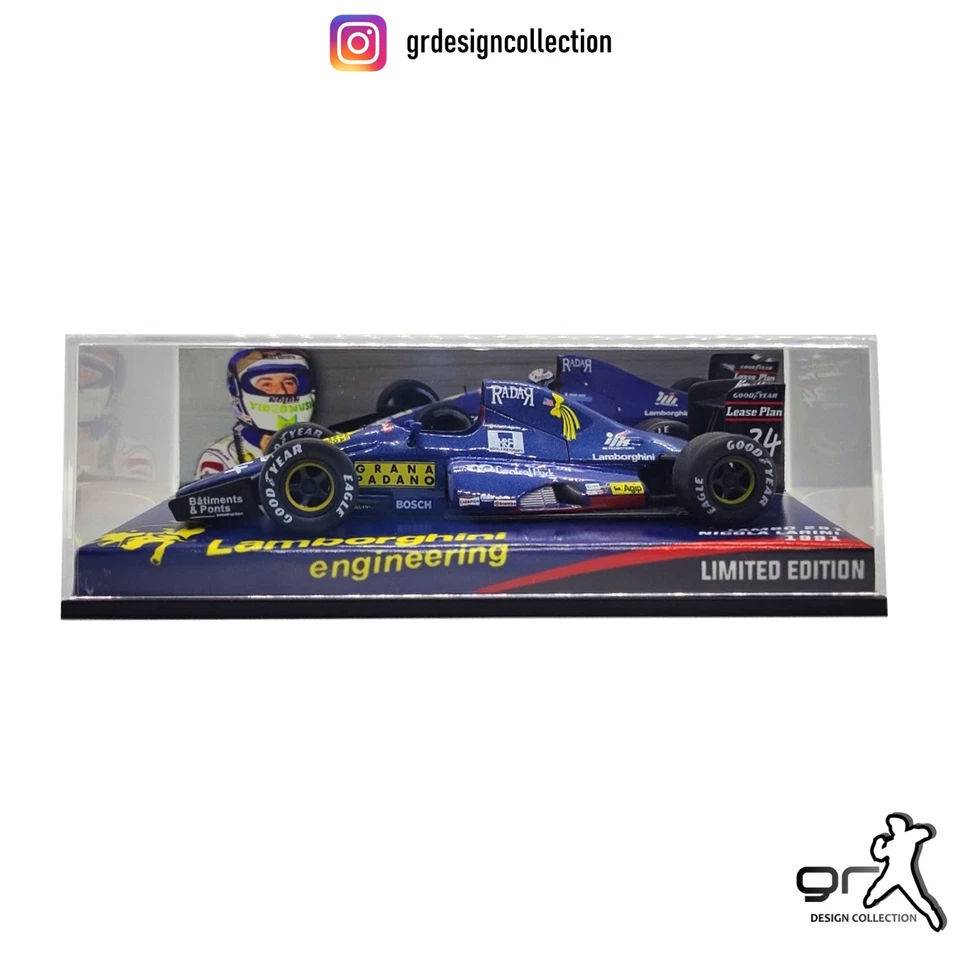 Nicola Larini - Lambo 291 - F1 1991 / Altaya - IXO / 1:43 - Immagine 2 di 4