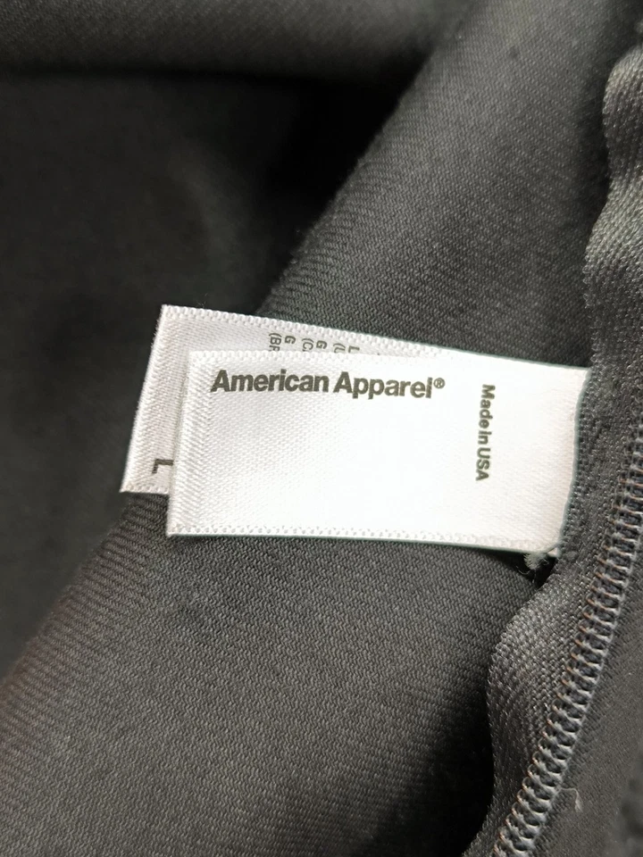 AMERICAN APPAREL Combinaison Dames Pantalon T EU 40 noir style décontracté - Photo 4/4