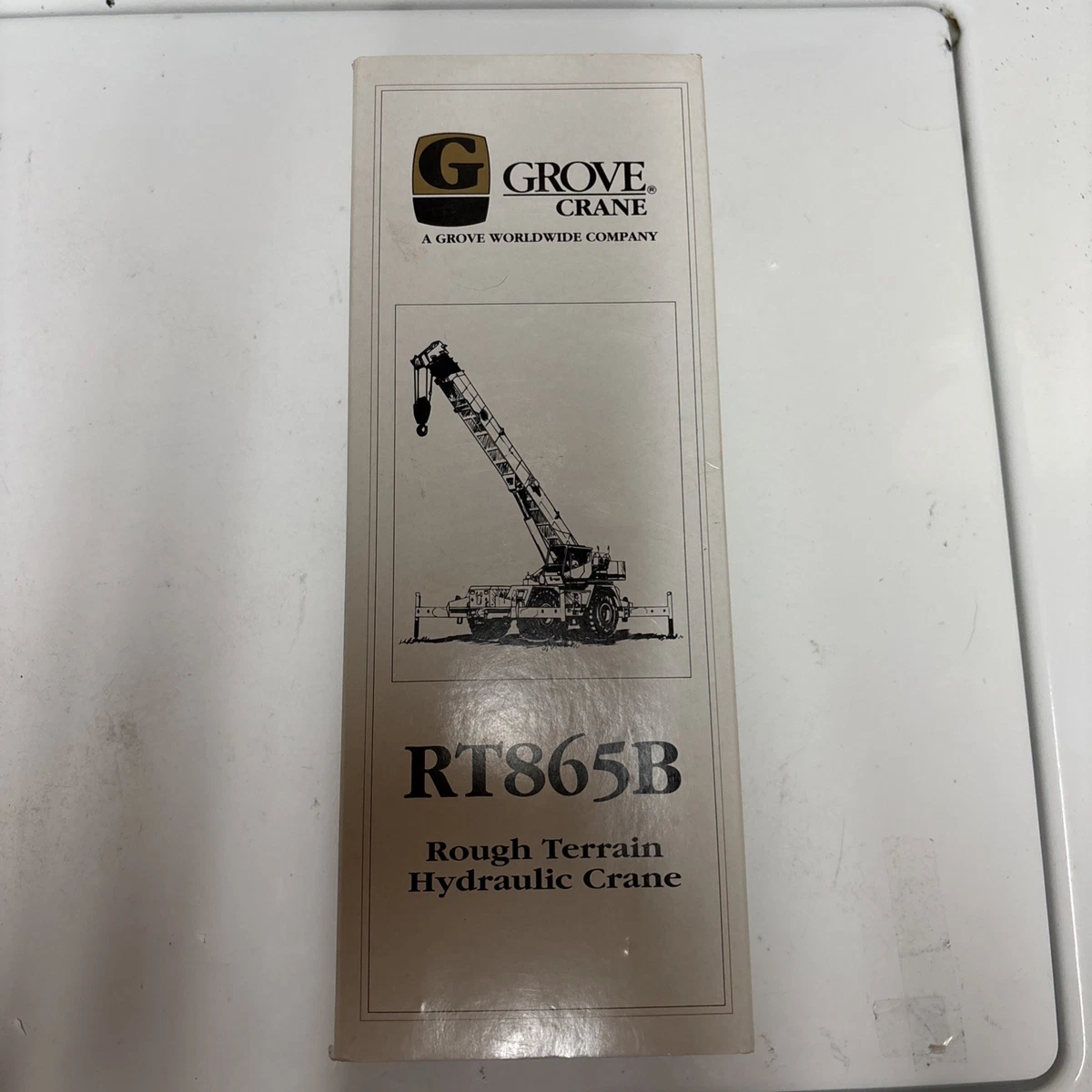 NZG Crane Vintage Manufacture Diecast Construction Equipment for