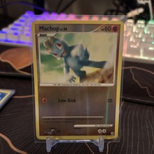 Machop 86/130 Diamond and Pearl Reverse Holo
