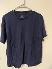 GAP Men’s Size Medium Original Classic Fit T-Shirt, Navy Blue