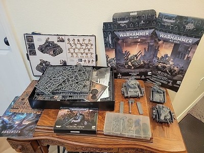 Games Workshop Imperial Guard Lot with Space Marine/Tyranid Starter