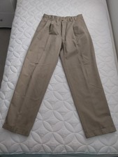 Classic-fit mens high-rise dress pants