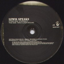 Lewis Speaks - Eternally - Used Vinyl Record 12 - 38 - C7294z