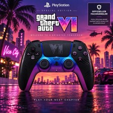 GTA 6 x Sony PS5 DualSense Controller Limited Edition Black | Preorder