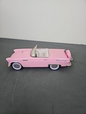 Vintage 50's Fifties Tin Japan Toy Car Convertible Thunderbird 1956 Pink Model