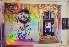 2022 Fernando Tatis Jr 1/1 Topps Dynasty Auto MLB LOGOMAN TAG PADRES 1/1 