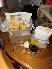 Medela Pump In Style Pro Double Electric Breast Pump Set w/ Accessories