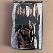 1987 Metallica The 5.98 EP Garage Days Re-Revisited cassette elektra records