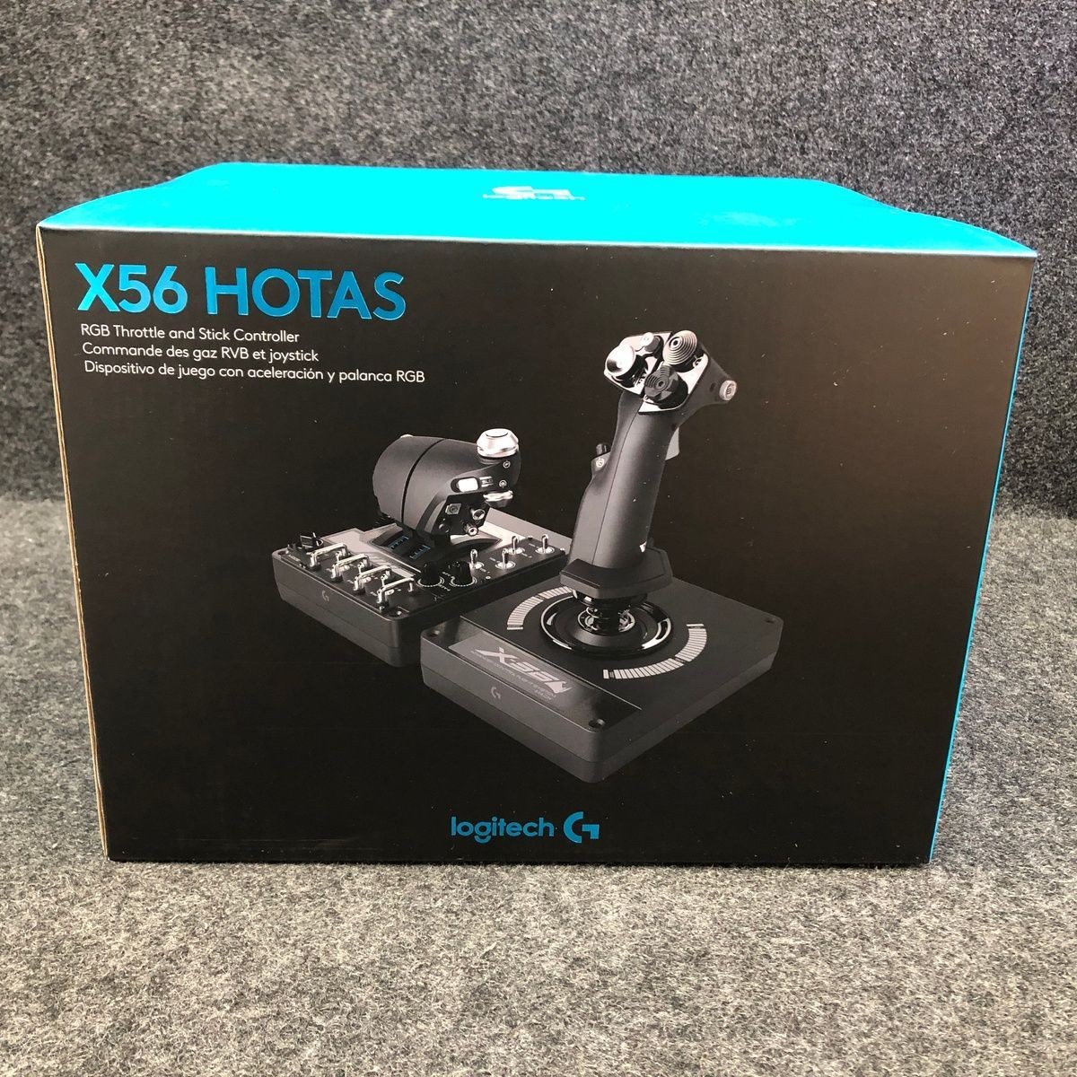LOGICOOL X56 HOTAS フライトスティック&ラダーペダルセット LOGICOOL X56 HOTAS フライトスティック&ラダーペダルセット