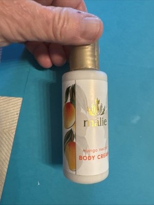 Malie Organics Mango Nectar Body Cream Lotion Mini Travel  2oz MadeIn Hawaii