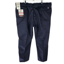 Dickies Men's 46x30 Navy 874 Pants Classic Original Fit Work Straight Leg 46 30