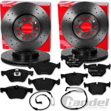 brembo GELOCHTE BREMSSCHEIBEN + BEL�GE passend f�r BMW 3er E90 E91 E92 E93