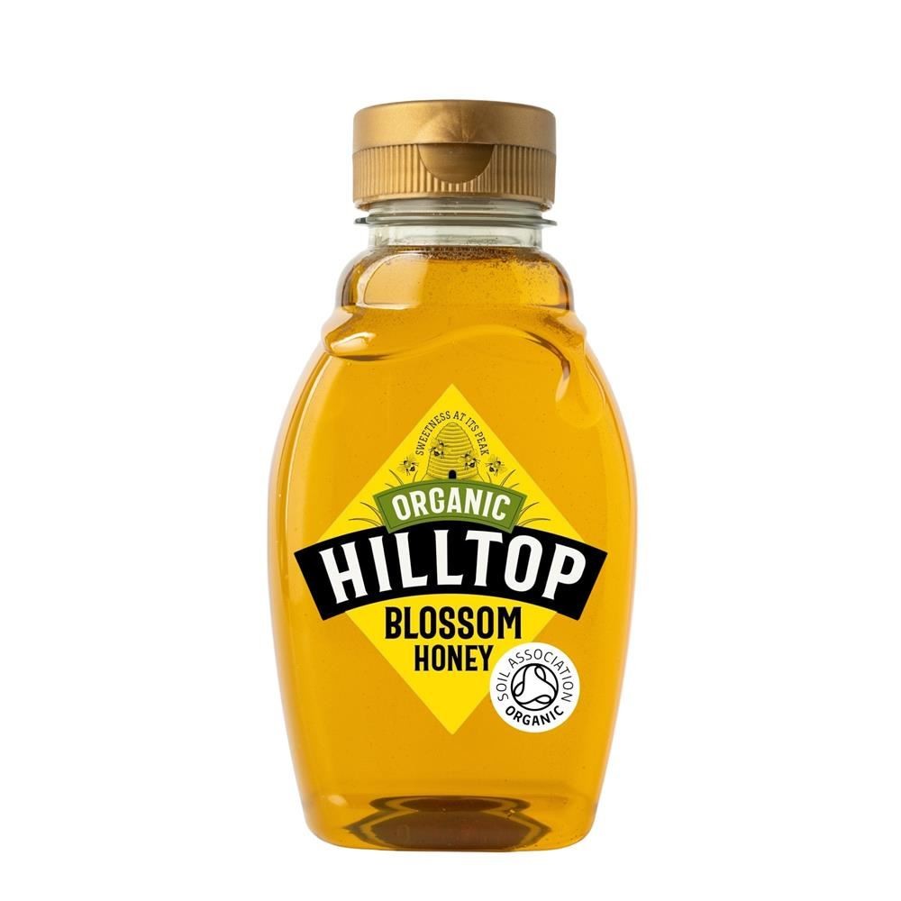 Hilltop Honey Organic Blossom Honey 340g - 2 Pack - Image 2