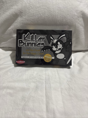 Killer Bunnies Quest for the Magic Carrot Ominous Onyx Booster Deck New 2009