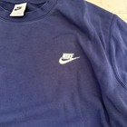 Vintage Nike Crewneck Sweatshirt Large Blue Swoosh Logo Pullover