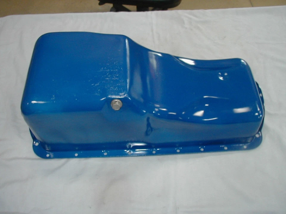 1970 71 Reconditioned Ford Mustang Torino 429 CJ SCJ Engine OEM Baffled Oil Pan - Image 2 of 4