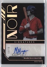 2023 Panini Chronicles Noir Signatures Holo Silver 13/15 Marcelo Mayer Auto uk2