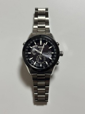 Seiko Astron SBXA003 GPS Solar Titanium Ceramic World Time Watch Box