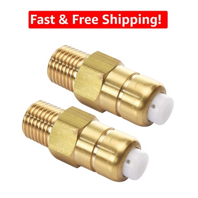#ad Thermal Relief Valve for Pressure Washer Pumps 1 4 Inch NPT 200 PSI 2 Pack $24.97