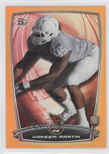 2014 Bowman Rookies Orange Foil 167/299 Kareem Martin #49 0l2