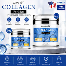 Men's Retinol Collagen Moisturizing Cream Anti-Aging Firming Facial Skin Care US