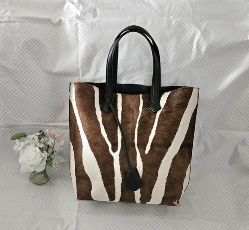 Damentasche Fendi Unborn Kalbsleder dunkelbraun schwarz Leder (neuwertig) - Bild 3 von 24
