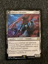 Magic The Gathering MTG - Vincent Valentine - Final Fantasy