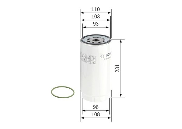 Bosch Kraftstofffilter F 026 402 038 FüR-image