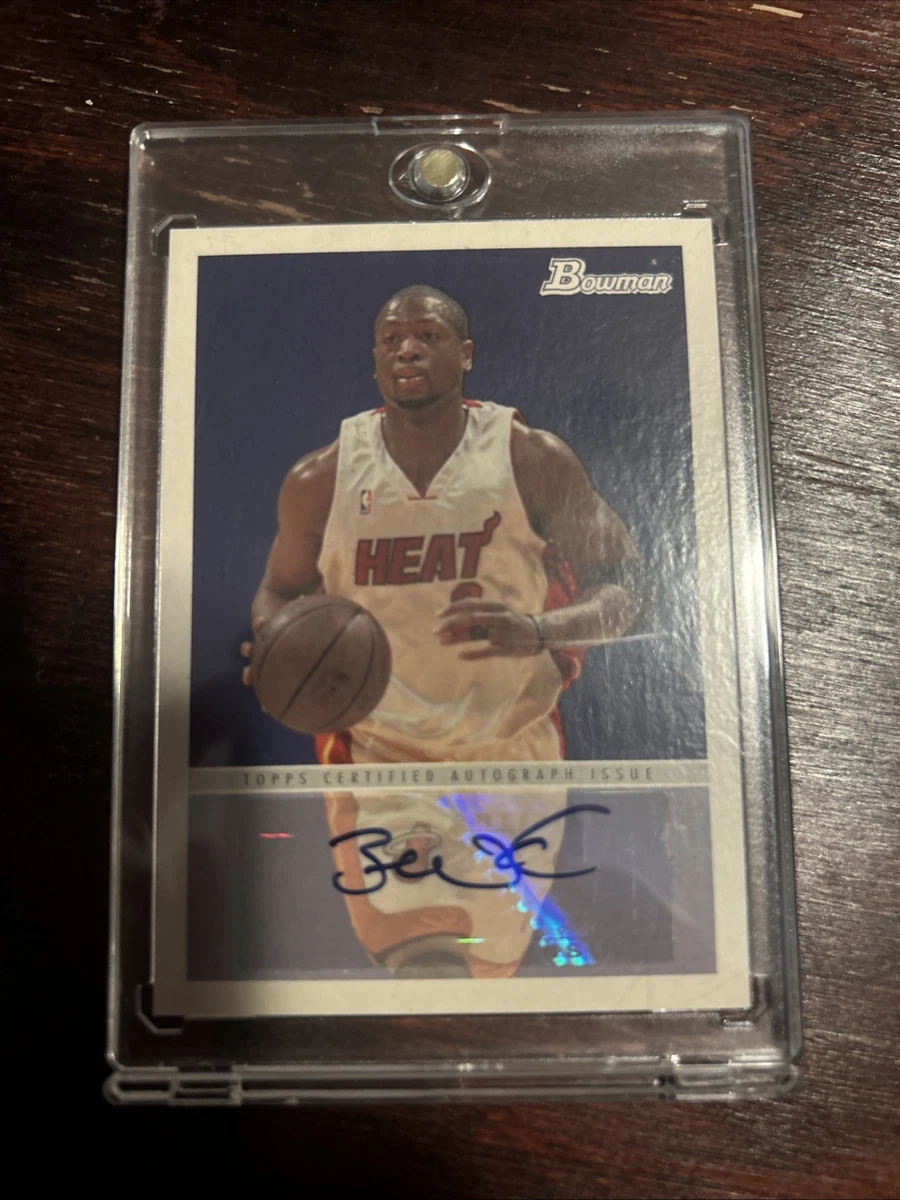 Dwyane Wade Basketball Autographed Sports Trading Cards