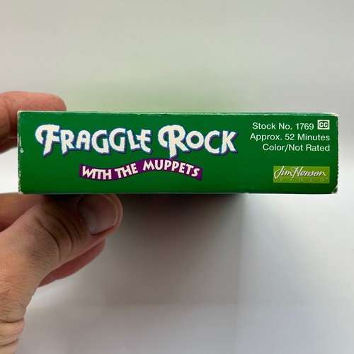 Fraggle Rock with the Muppets! VHS 1993 Kids Jim Henson Original Release Rare! - Picture 5 of 8