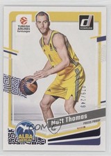 2023-24 Panini Donruss EuroLeague Purple Press Proof 79/249 Matt Thomas #3 10no