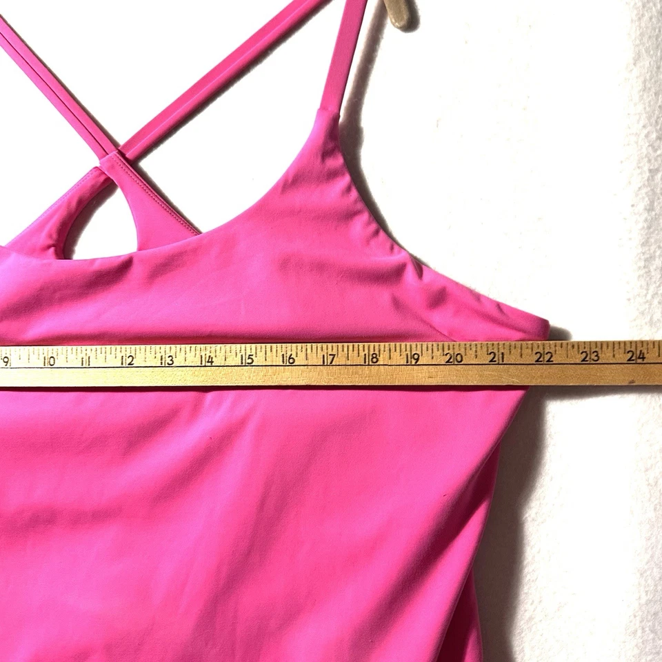 Halara SoftlyZero 3 X плюшевый без спинки активное платье легко Peezy фуксия фиолетовый розовый - Изображение 3 из 4