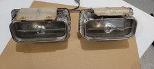 1969-70 Ford Mustang Mach 1 Parking Lights Fog Lamp Assemblies Pair C9sb Fomoco