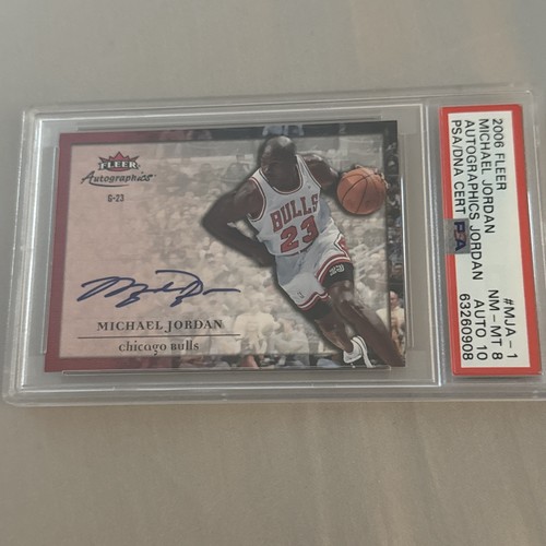 2006 Fleer Michael Jordan Autographs Auto