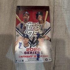 2026 Topps Series 1 Sealed Hobby Box—20 Packs w/ 1 Auto Or Relic Card