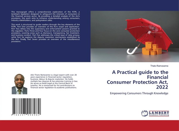A Practical Guide To The Financial Consumer Protection Act, 2022 Thato Ramoseme-image
