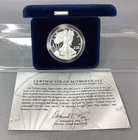 2008 W Proof Silver Eagle - Box & CoA