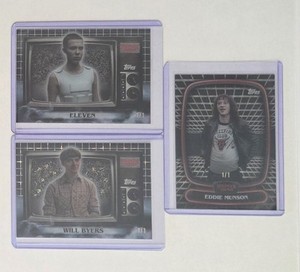2025 Topps Stranger Things High Tek - All 50 Characters 1/1 - Eleven Max & More!