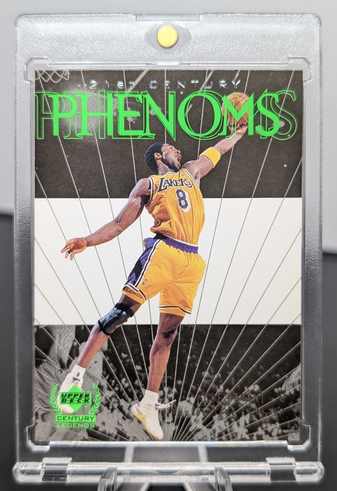 Kobe Bryant 1998-99 UD Century Legends 21st Century Phenoms #51 Lakers