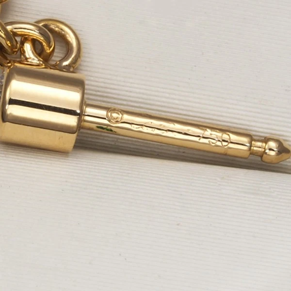 正品卡地亚耳环 钻石 Trinity 3 色球珠链 单 18K YG/WG/RG — 第 4/4 张图片