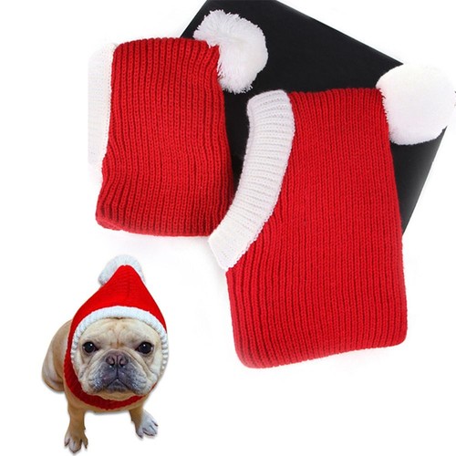 Supplies Dog Teddy Headwear Christmas Pet hat Headgear - Picture 5 of 11