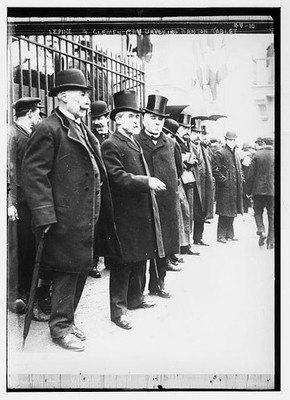 Photo:Paris France 1900s Clemenceau and Lepine Danton Tablet Unveiling