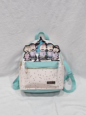 Bioworld Peanuts Snoopy & Friends Christmas Carolers Mini Backpack Bag