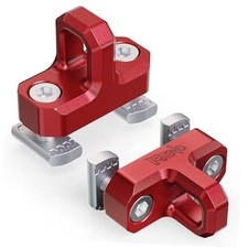 Tie Down Anchors, Aluminum Bed Rail Cleats for Cargo Red Tie Down Anchors