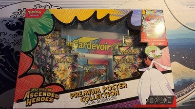 Pokemon TCG Ascended Heroes Premium Poster Collection Gardevoir EX New Sealed