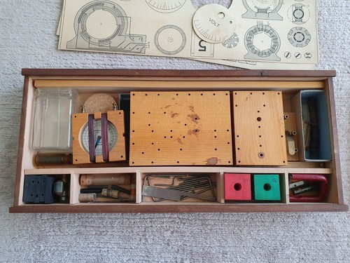 Kosmos Baukasten Elektrotechnik 1930 - 40er Jahre sehr selten - Bild 5 von 11