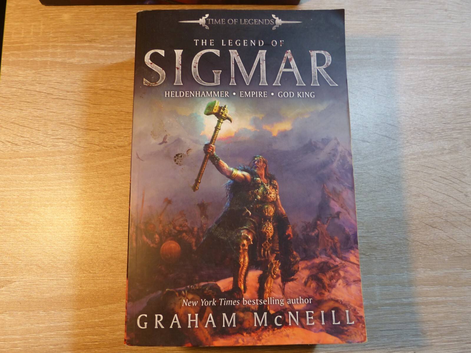 Warhammer Time Of Legends - The Legend of Sigmar 3 Novels Book -  Graham McNeill